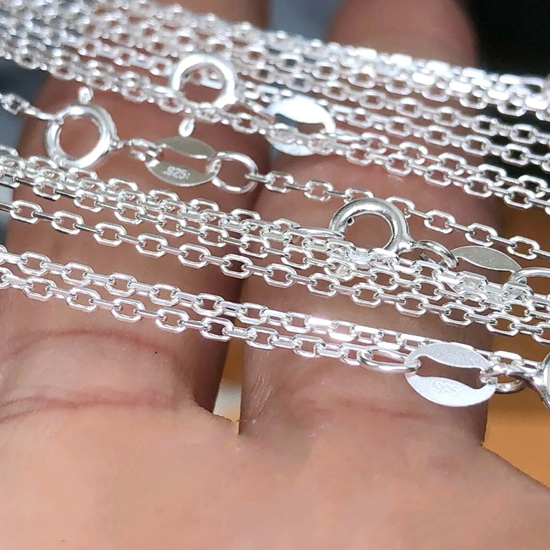 سلسلة فضة استرلينية عيار 925 ب - مراجعة Jewelry Making Dc وسعره