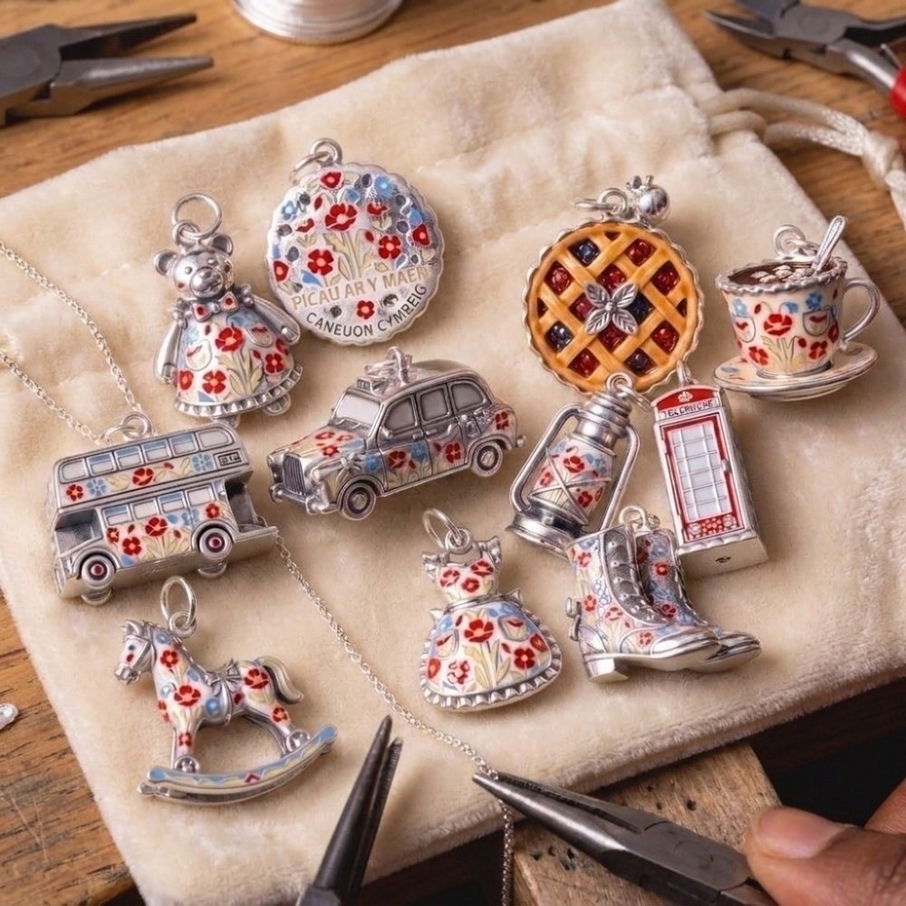قلادات كرتونية لطيفة من الفولا - مراجعة Jewelry Making London وسعره