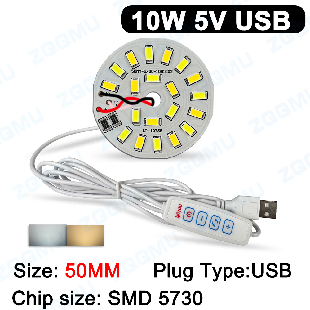 لوحة إضاءة LED بمنفذ USB، تيار - مراجعة Jewelry Making Board وسعره